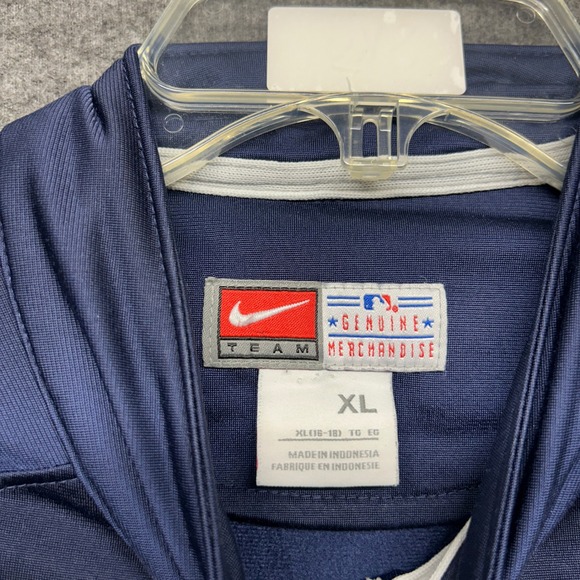 Nike Seattle Mariners Team Baseball Full Zip Jacket Mens XL Navy Blue - Picture 3 of 8